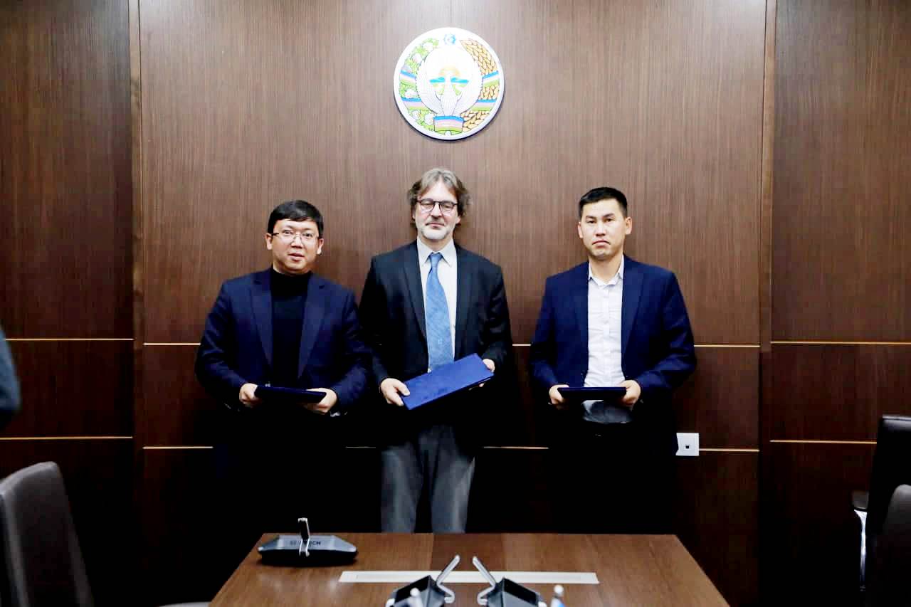 Меморандум о сотрудничестве между Региональным управлением инновационного развития Республики Каракалпакстан, Международным инновационным центром Приаралья при Президенте Республики Узбекистан и Некоммерческой организацией Германии Заксен-Ляйнен.