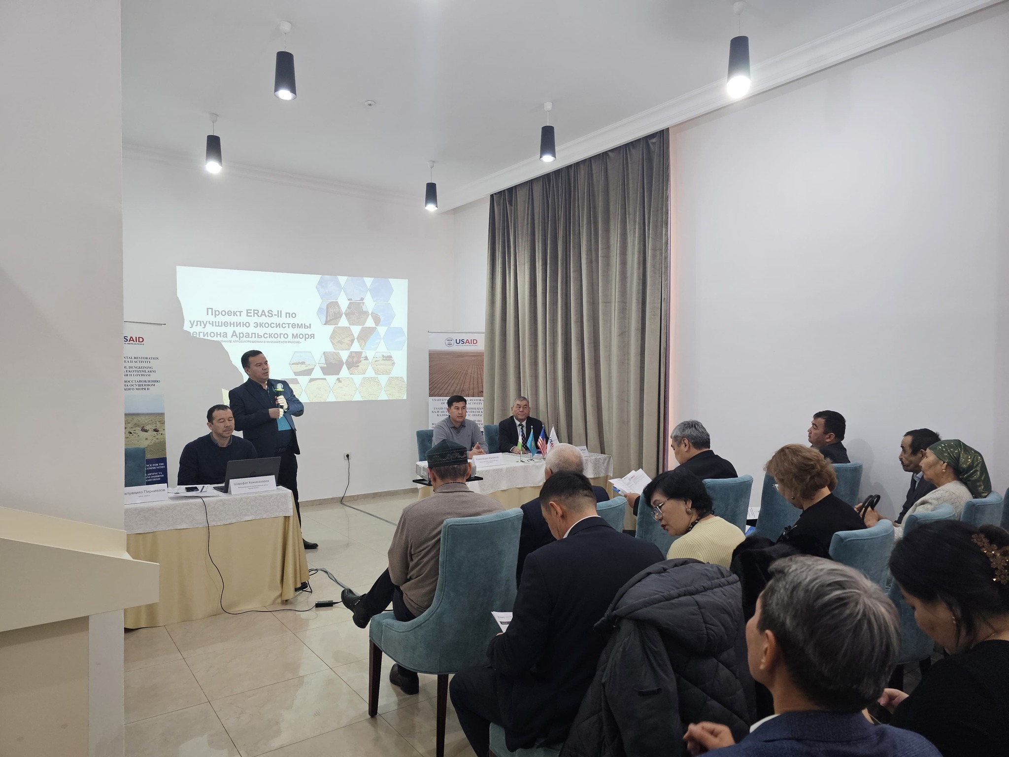 Innovatsion agrobiyoechim treningi: Orolbóyi ekotizimini tiklashga qadam