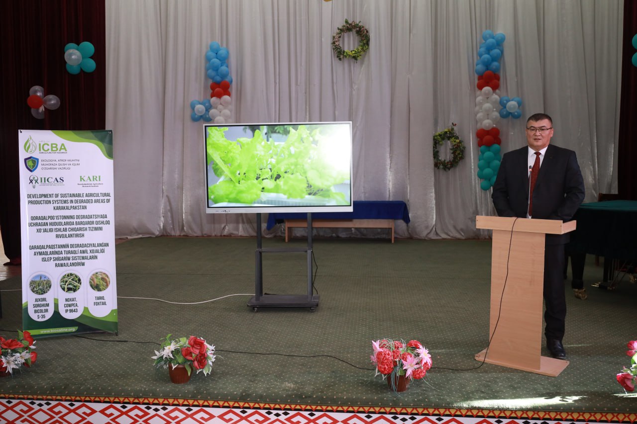 Qoraqalpog‘istonda qishloq xo‘jaligi tizimini barqaror rivojlantirish bo‘yicha xalqaro seminarlar davom etmoqda