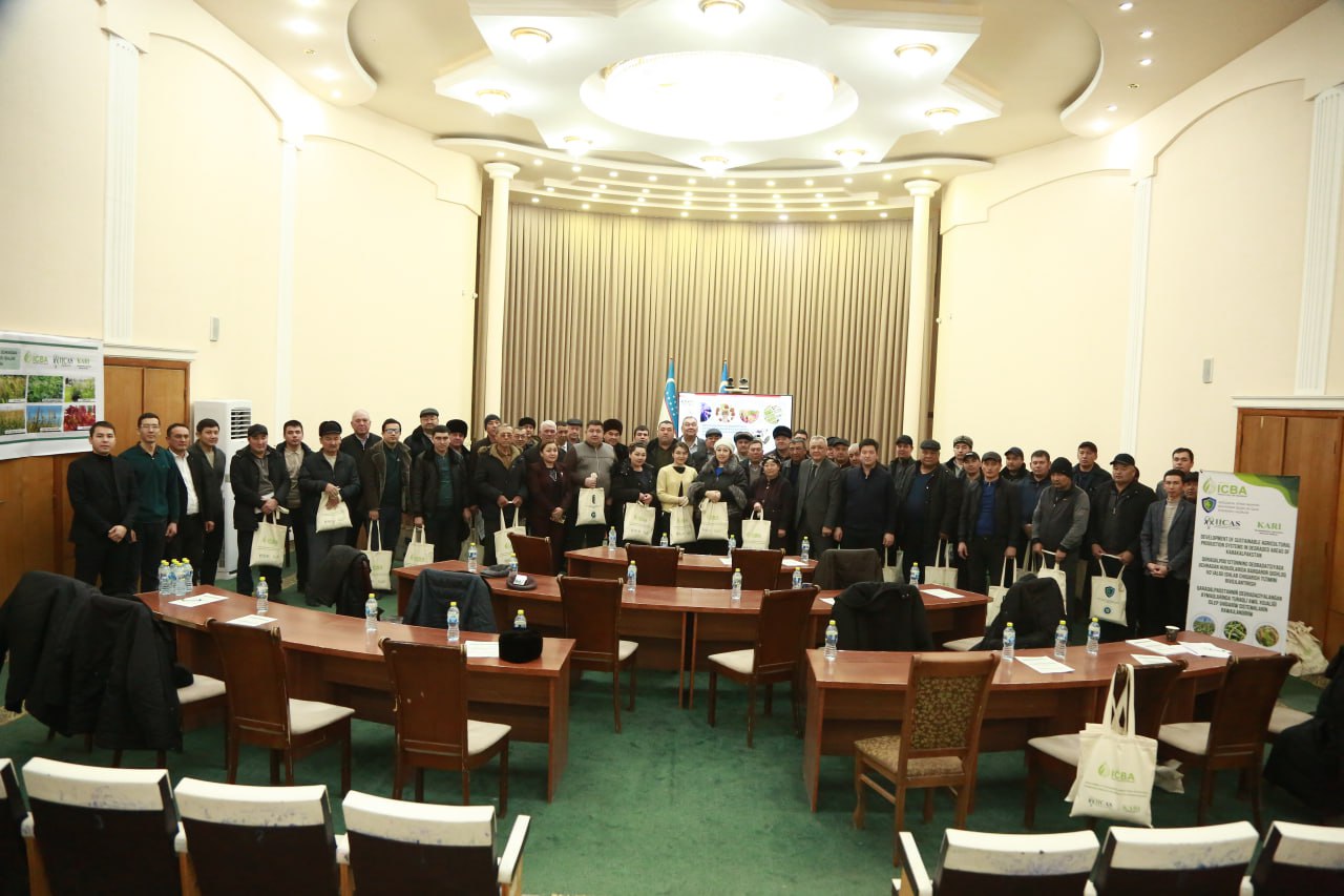 Amudaryo tumanida “Barqaror qishloq xo‘jaligi” mavzusida seminar bo‘lib o‘tdi