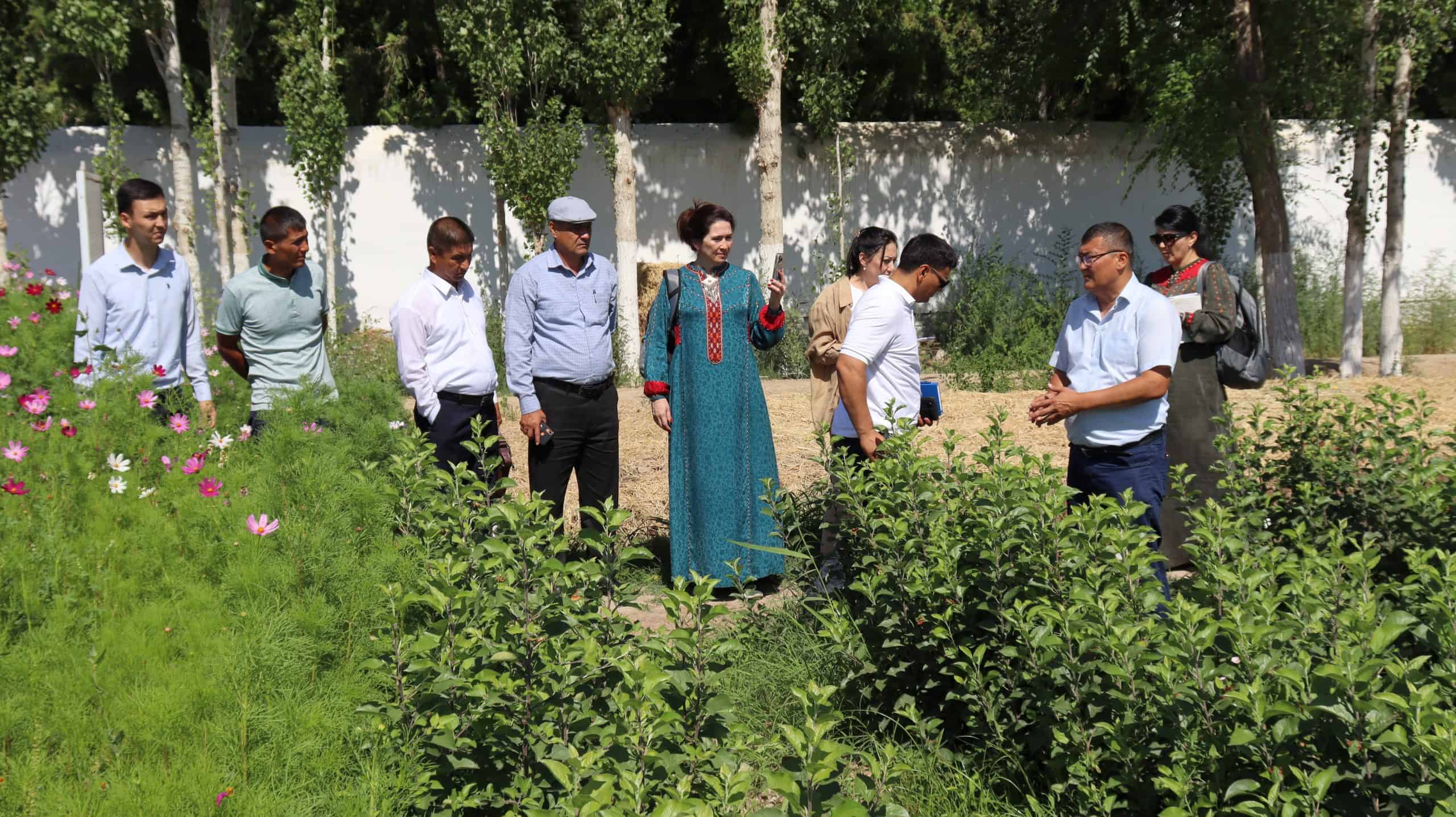 Визит туркменской делегации: обмен опытом по устойчивому управлению природными ресурсами