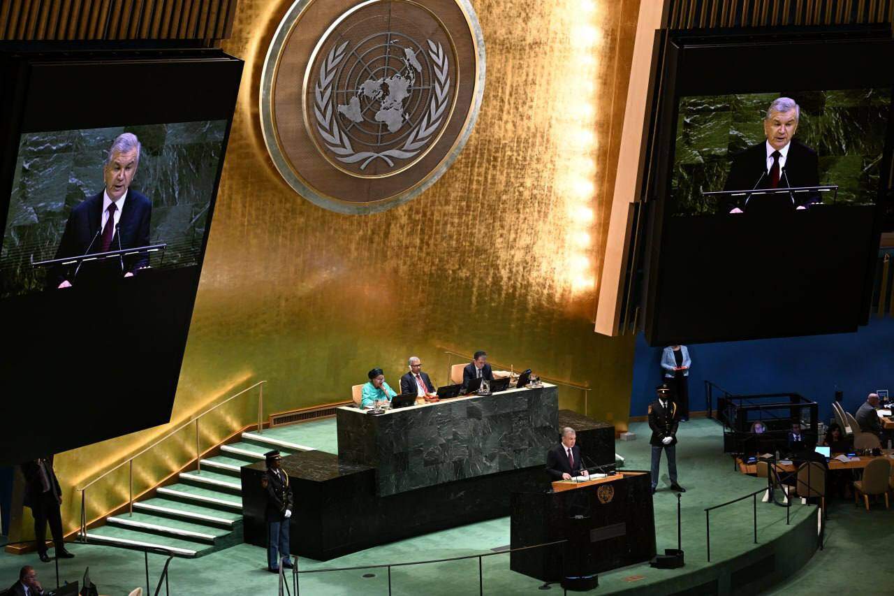 IN THE PRESIDENT'S SPEECH, IMPORTANT INITIATIVES FOR THE FATE AND FUTURE OF THE ARAL SEA REGION